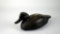 Black Hand-carved Wooden Duck Decoy