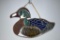 Victoria Littlejohn Ceramics Mallard Duck Wall Hanging / Trivet with Cork Backing