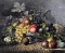 George Lance (English,1802-1864) “The Autumn Gift” Hand Tinted Engraving