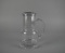 Vintage Etched Glass Bedside Water Decanter with Inside Glass