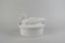 White Lidded Casserole with Mallard Duck Top