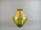 Large Green Decorative Vase with Rope Trim, Spain