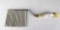 Vintage Enamel Handle Silver Plate Cake Breaker