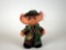 Uneeda Doll Co. Wishnik Troll in Camo Fatigues with Rainbow Hair