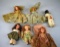 Lot of Six Vintage Story Book Dolls with Sleep Eyes Lot 491