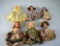 Lot of Six Vintage Story Book Dolls Lot 492