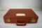 Vintage Leather Brief Case with Key