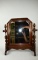 Antique Sheraton Dresser Top Mirror or Shaving Mirror, Mirror Glass Replaced