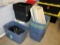 Miscellaneous Lot of Storage Tubs & Some Lids