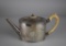 Antique 1823 British London William Vincent Hand Chased Sterling Silver Teapot
