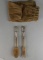 Wallace Grande Baroque Sterling Handle Salad Serving Set