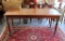 Antique Sheraton Style Walnut Console Table
