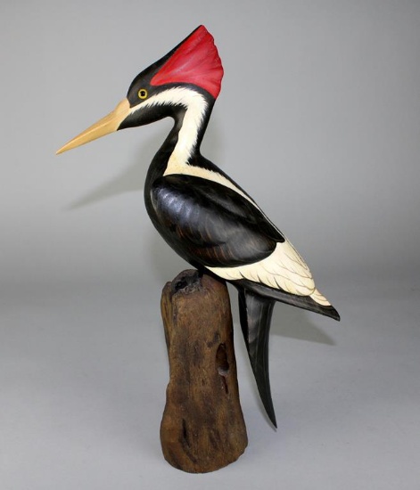Big Sky Carvers Master's Edition Ltd. Ed. (108/1250) Ivory-billed Woodpecker Wood Carving