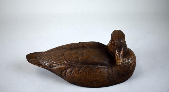 Ducks Unlimited Special Edition 1989-90 Brown Stained Duck Figure