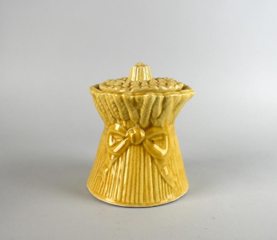 House of Webster Shock of Wheat Cookie Jar, Circa 1950s