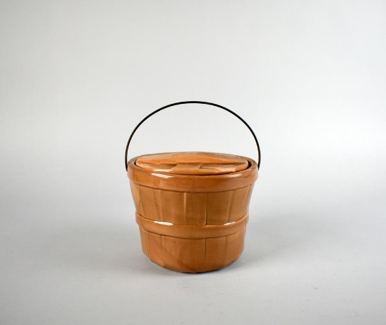 House of Webster Ceramic Bushel Basket Cookie Jar