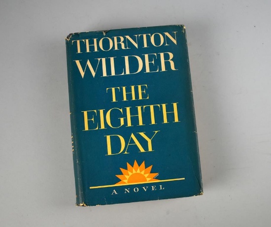 Thornton Wilder 1st Edition Hardback Novel “The Eighth Day” 1967 with Dust Jacket