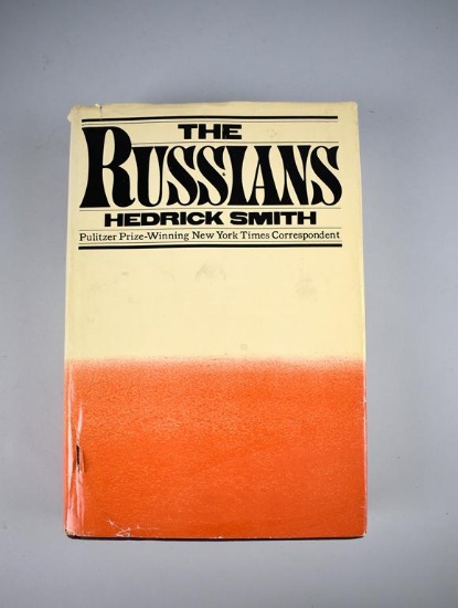 Hedrick Smith's 1st Ed. Hardback “The Russians” Signed 1976 & Letter from Author