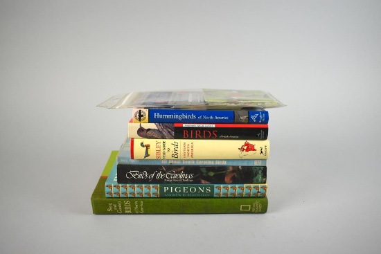 Collection of Seven Informative Books about Birds & Hummingbird Puzzle