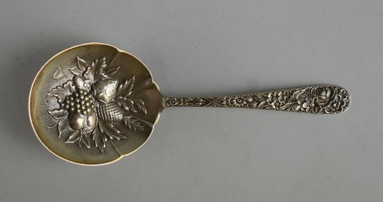 S, Kirk & Son Repousse Berry Spoon