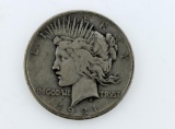 1921 High Relief Peace Silver Dollar