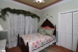 Antique Victorian Walnut Full Size Bed
