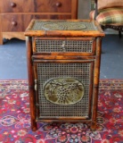 Bambooesque Grapevine Motif Side Cabinet