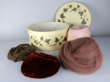 Four Vintage Ladies Hats: Reggi Wilshire, Bergdorf Goodman, Frank Olive & Other with Hat Box