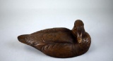Ducks Unlimited Special Edition 1989-90 Brown Stained Duck Figure