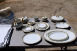 Set of Theodore Haviland Limoges China, 77 Pieces, France