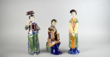 Three Chinese Women Figurines
