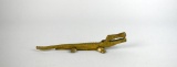 Brass Alligator / Crocodile Nutcracker