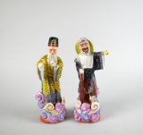 Two Twentieth Century Asian Porcelain / Ceramic Figurines