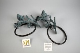 Pair of San Pacific International Bird Towel Rings
