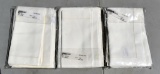 24 Schweitzer Linen Napkins, Ivory, Made in Italy