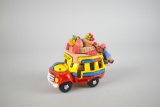 Art Pottery Bus with Passengers, Colombia