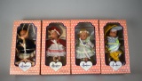 Four Effanbee Month by Month Dolls in Original Boxes: January-April