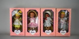Four Effanbee Month by Month Dolls in Original Boxes: May-August