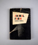 George Orwell 1st Edition Hardback Novel “Animal Farm” 1946 Book with Dust Jacket & Orwell Article