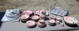 J. & G. Meakin “Romantic England”  48 Piece Set of China, England