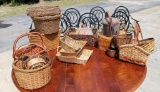 Large Lot of Decorative Baskets