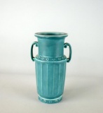 Rookwood Art Pottery Teal Green Two-Handle Vase No. 2315