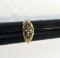 14K Gold, Diamond and Ruby Ring, Size 7.25