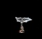 Taxco Sterling Silver Mid-Century Christmas Holly and Bell Brooch