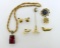 Lot of Vintage Costume Jewelry: Sarah Cov, Coro, Gold-Filled, Enameled & More