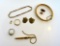 Lot of Vintage Gold-Filled Jewelry, 8 Pieces