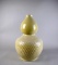 Large 19” Ceramic Vase / Lamp Base with Drilled Bottom