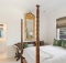 Antique 19th Century Rococo Revival Full Length Gilt Wood Pier Mirror