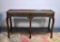 Fine Theodore Alexander Walnut and Antiqued Brass Two-Drawer Server