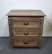Contemporary Twillery Resaca Three-Drawer Nightstand